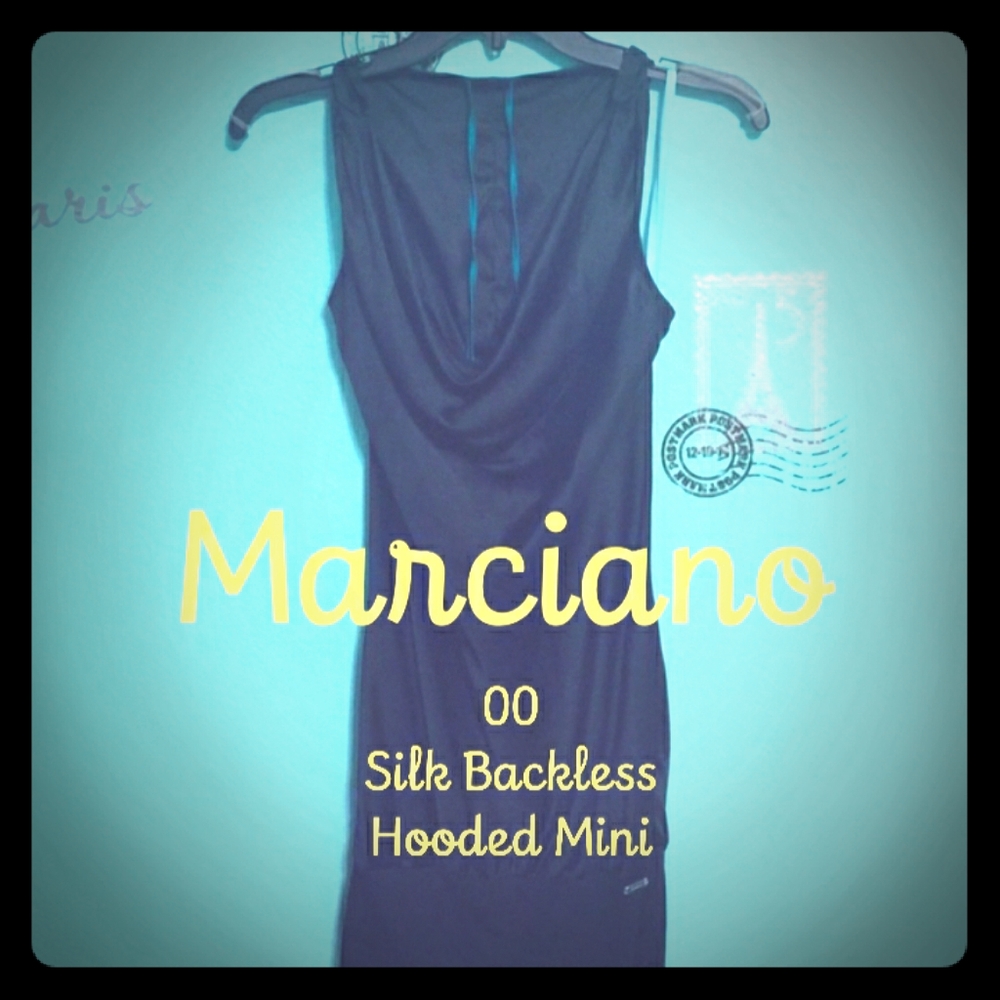 MARCIANO Black Backless Mini XXS 00